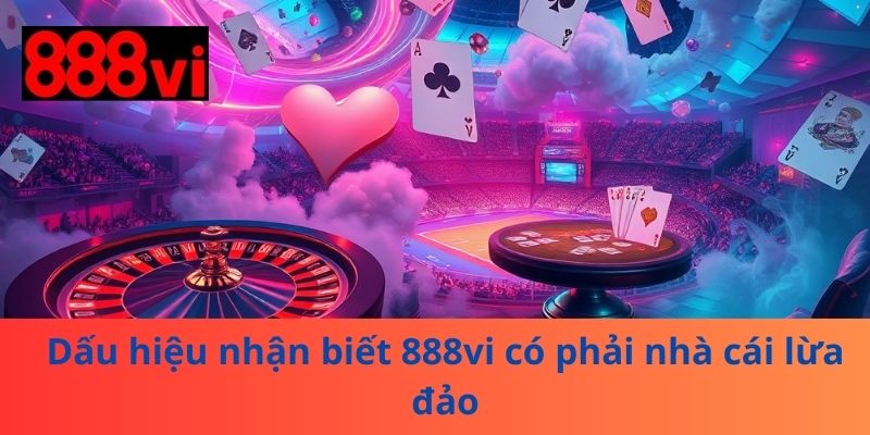 Dấu hiệu nhận biết 888vi có phải nhà cái lừa đảo